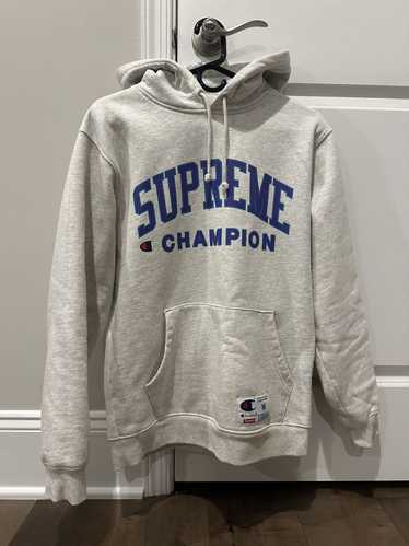 Champion × Supreme Supreme x Champion Logo Hoodie 