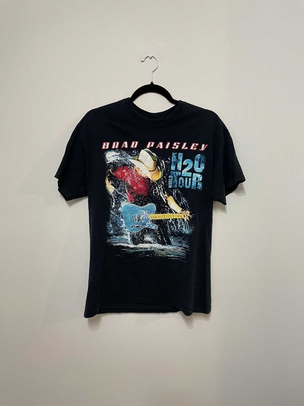 Band Tees × Vintage 2010 Brad Paisley H20 Concert… - image 1