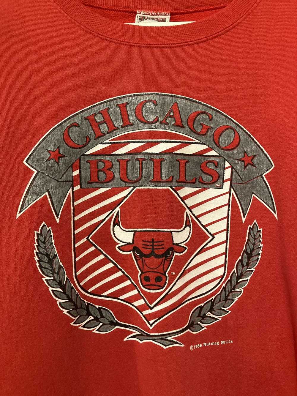 Nutmeg Mills × Vintage Vintage Chicago Bulls Crew… - image 8