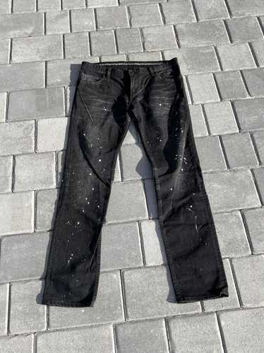 Number (N)ine Number (N)ine Paint splatter jeans