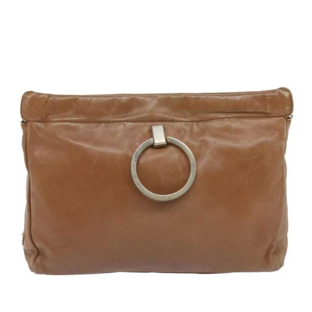 Prada Leather clutch bag - image 6