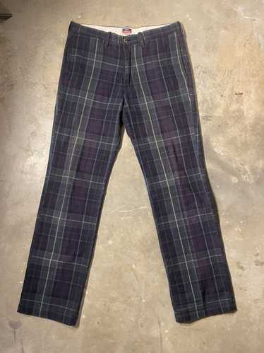 45rpm × Japanese Brand 45rpm Green Tartan Pants - image 1