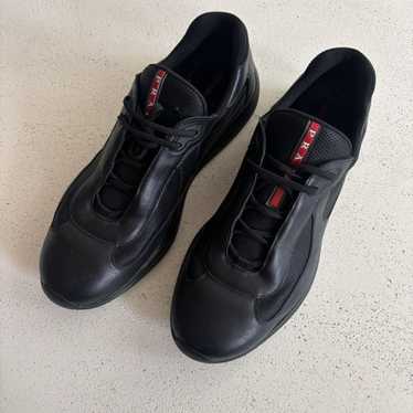 Prada All Black Prada America’s Cup Sneakers - image 1