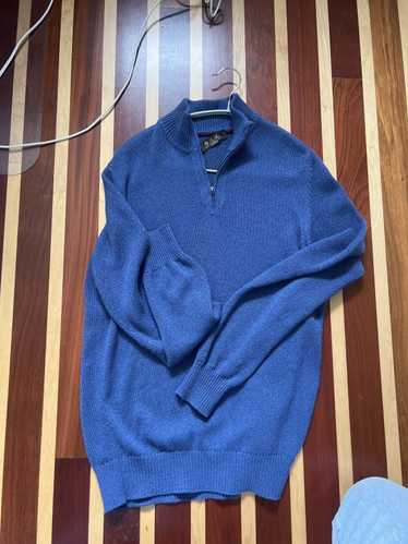 Loro Piana Baby Cashmere Quarter Zip