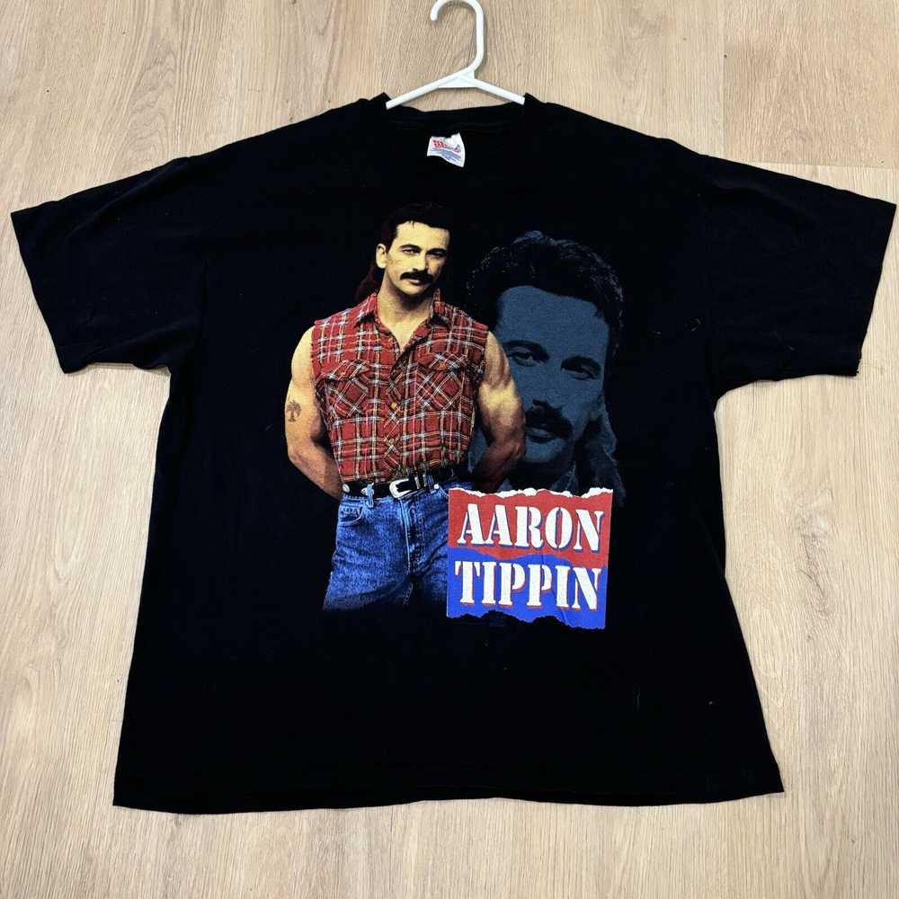 Hanes VINTAGE 1990’s AARON TIPPIN “CALL OF THE WI… - image 1