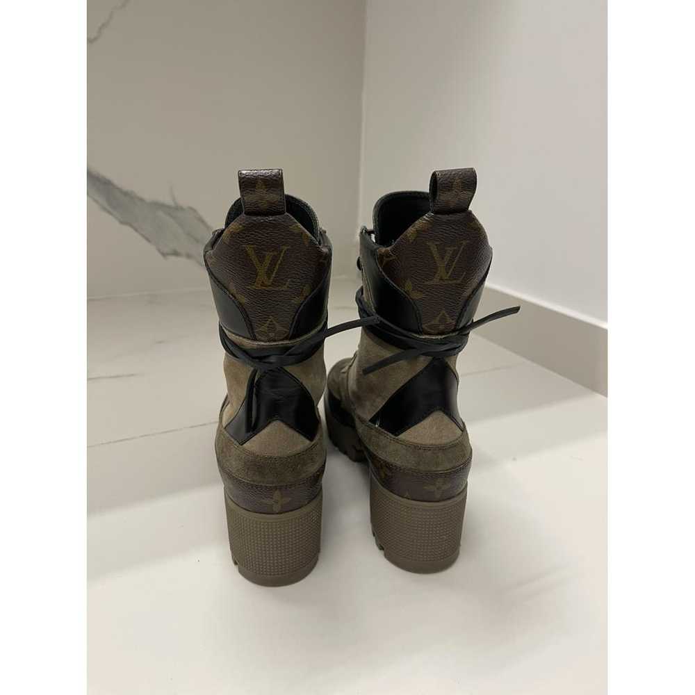 Louis Vuitton Lauréate leather boots - image 5