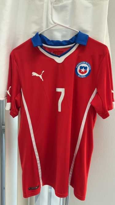 Puma 2014 Alexis Sánchez Chile home jersey