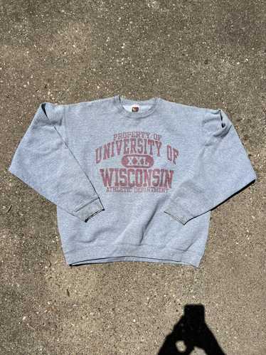 Ncaa × Vintage Vintage Wisconsin Badgers Sweatshir