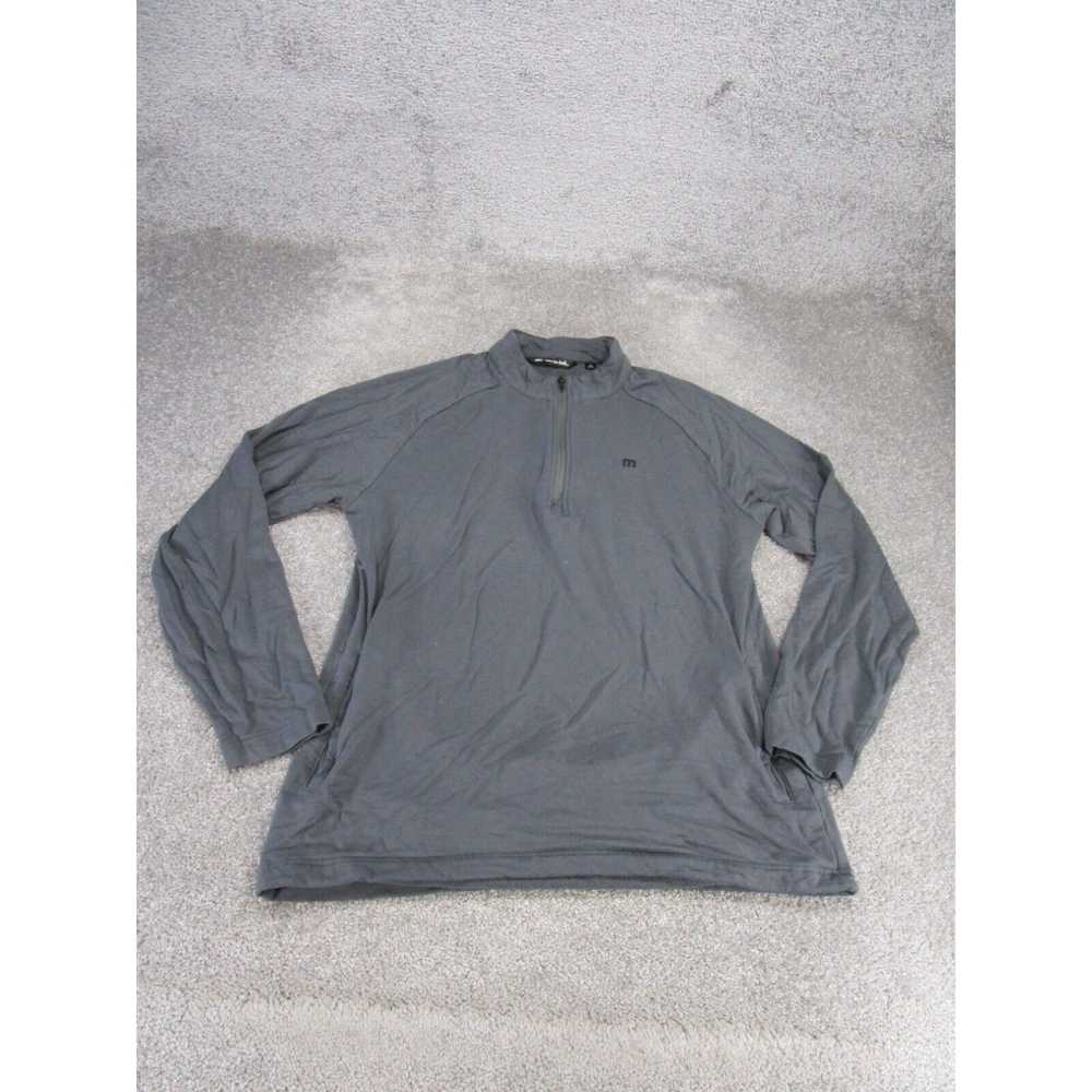 Vintage Travis Mathew Sweatshirt Mens Medium Gray… - image 1
