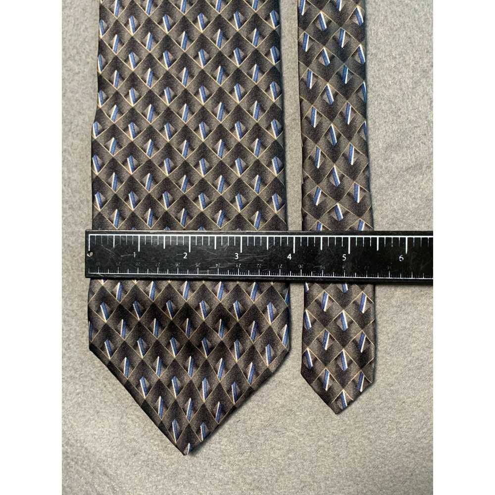 Stafford Stafford Mens Tie Geometric Pattern 100 … - image 2