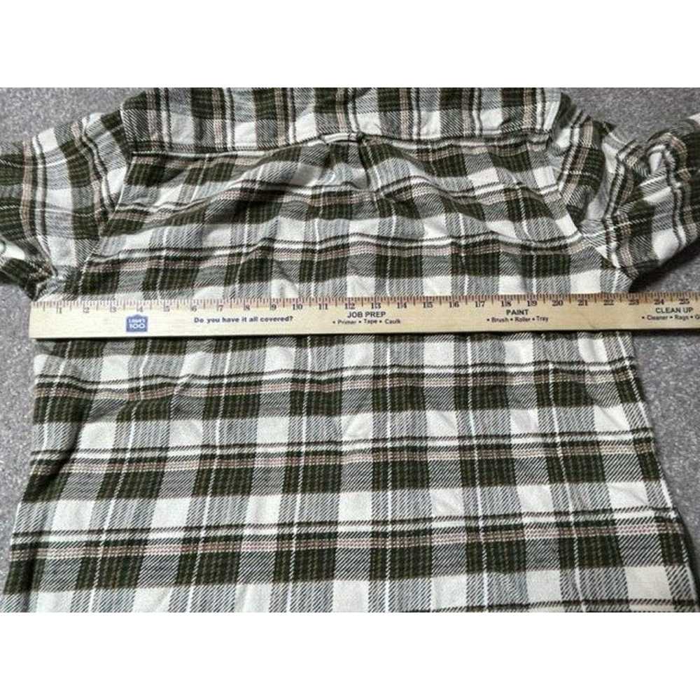 Orvis Orvis Button Shirt Mens L Flannel Plaid Cot… - image 5