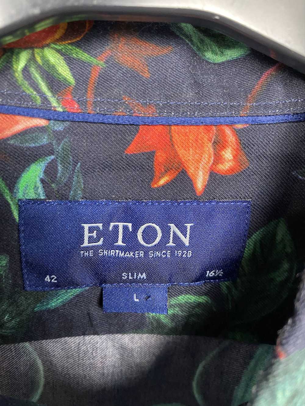 Eton × Luxury × Vintage ETON Vintage Mens Floral … - image 3