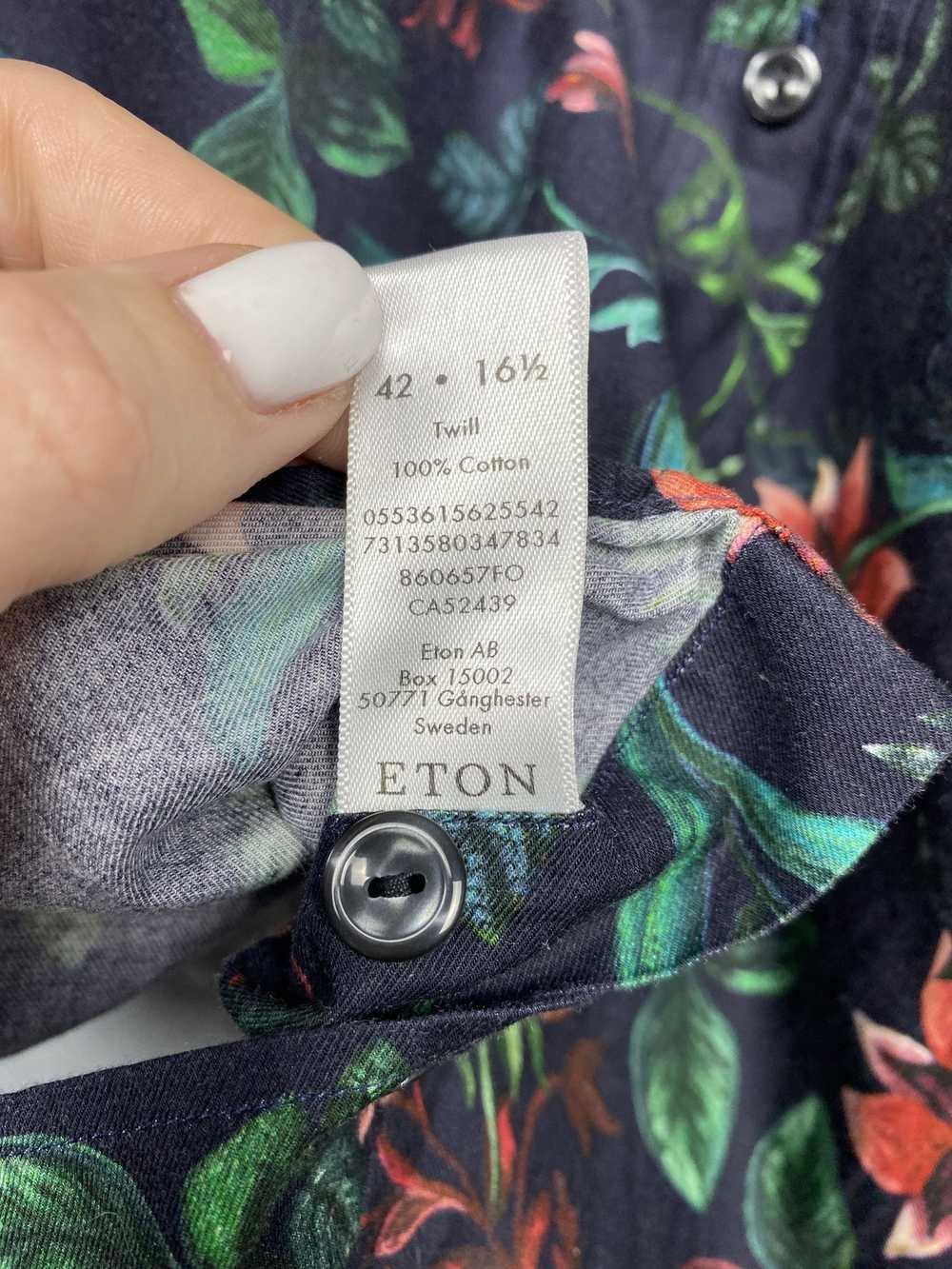 Eton × Luxury × Vintage ETON Vintage Mens Floral … - image 6