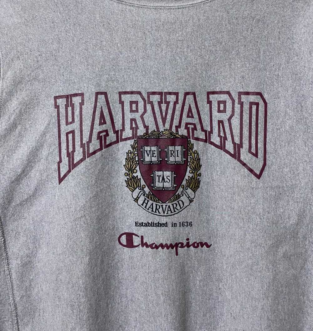 American College × Champion × Vintage Harvard cha… - image 2