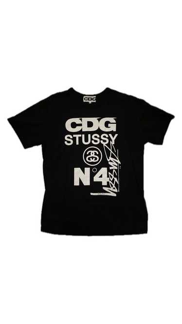 Comme des Garcons × Stussy Stussy Cdg Black Tee