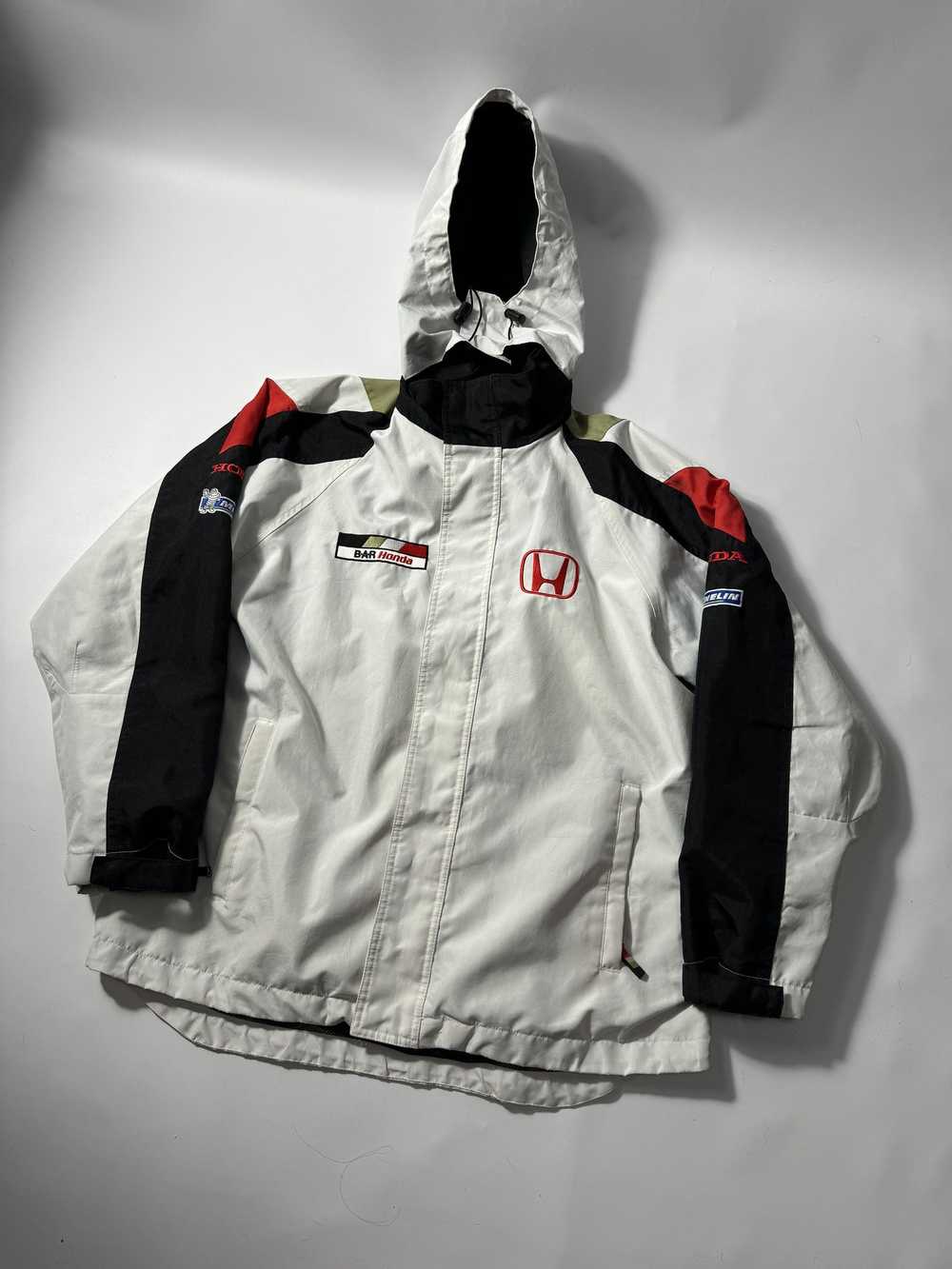 Honda × Racing Honda BAR Vintage F1 Racing Jacket - image 1