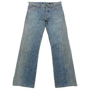 パンツ morgan homme grunge flared denim Y2K 00s morgan homme grunge flared denim Y2K 00s