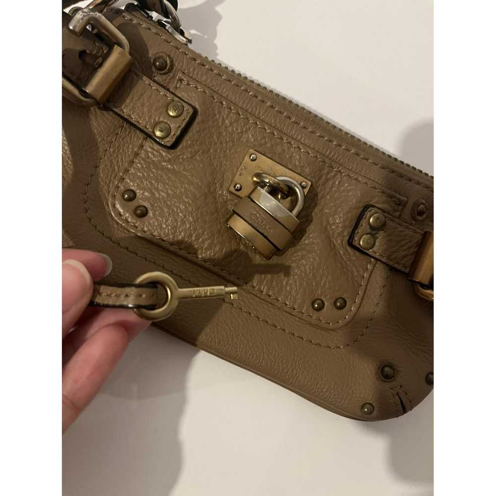 Chloé Paddington leather mini bag - image 3