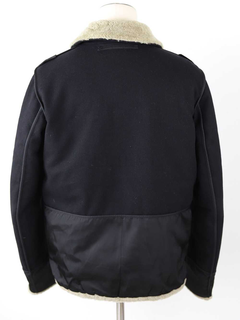 Prada PRADA JACKET WOOL WITH SHEARLING COLLAR 360 - image 4