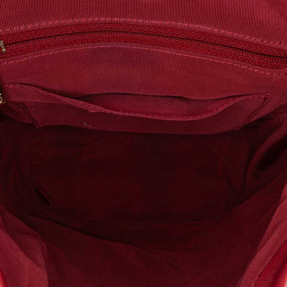 Red Chanel Small Lambskin Urban Spirit Backpack - image 5