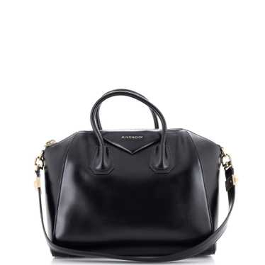 GIVENCHY Antigona Bag Glazed Leather Medium