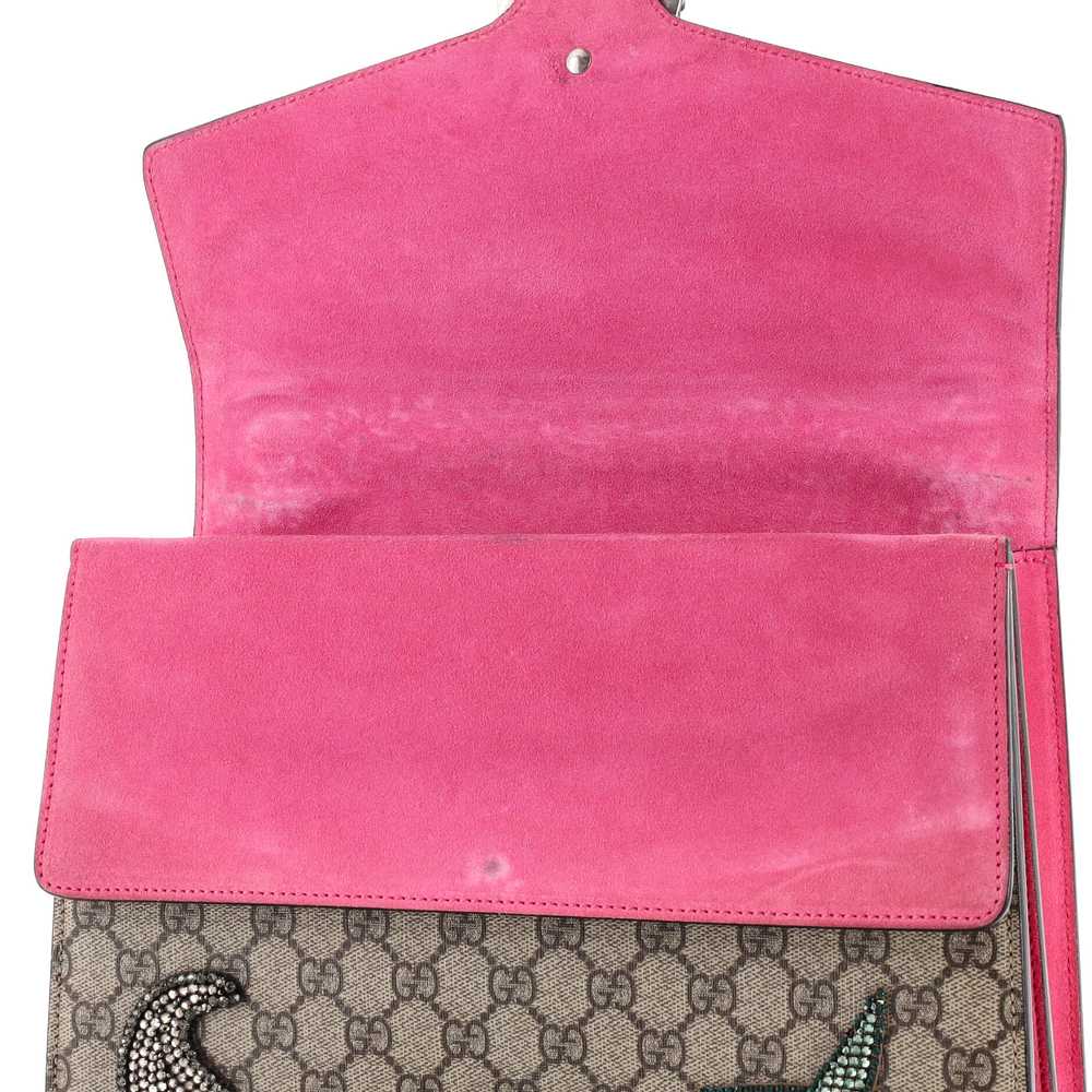 GUCCI Dionysus Bag Embellished GG Coated Canvas M… - image 6