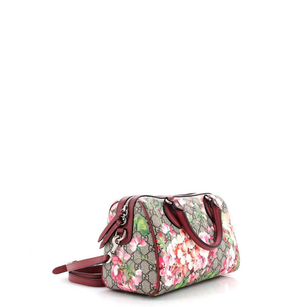 GUCCI Convertible Boston Bag Blooms Print GG Coat… - image 2