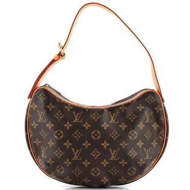 Louis Vuitton Croissant Handbag Monogram Canvas MM