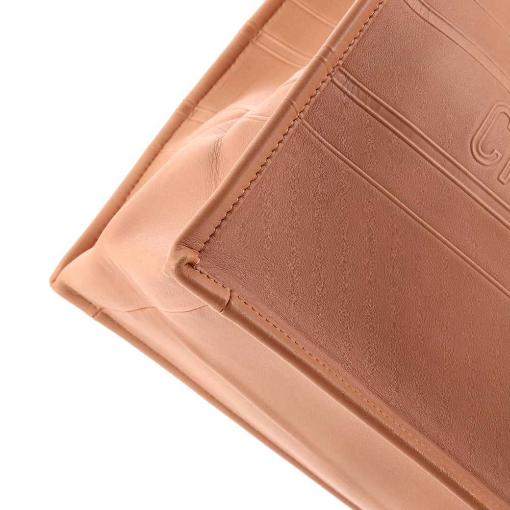 Christian Dior Book Tote Embossed Leather Medium - image 6