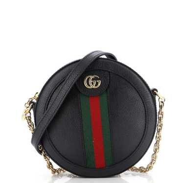 GUCCI Ophidia Round Shoulder Bag Leather Mini - image 1
