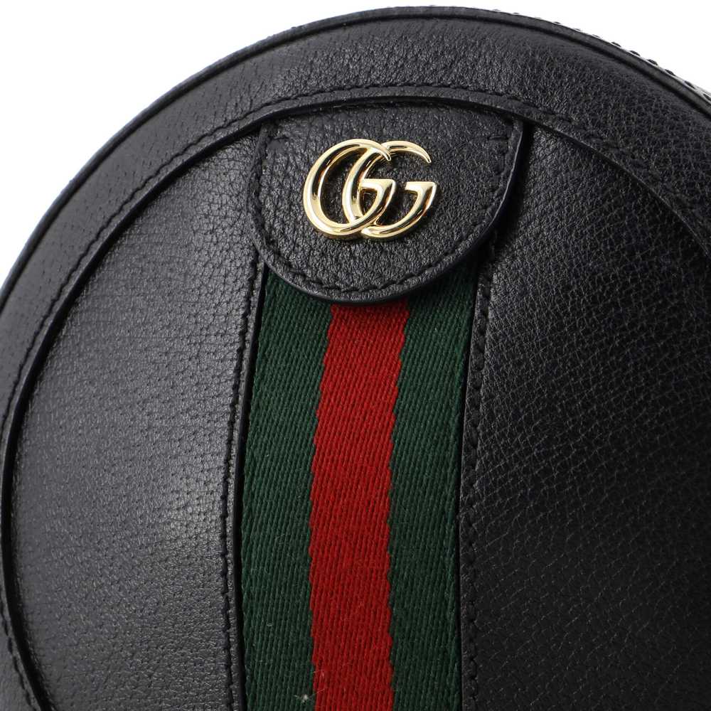 GUCCI Ophidia Round Shoulder Bag Leather Mini - image 6