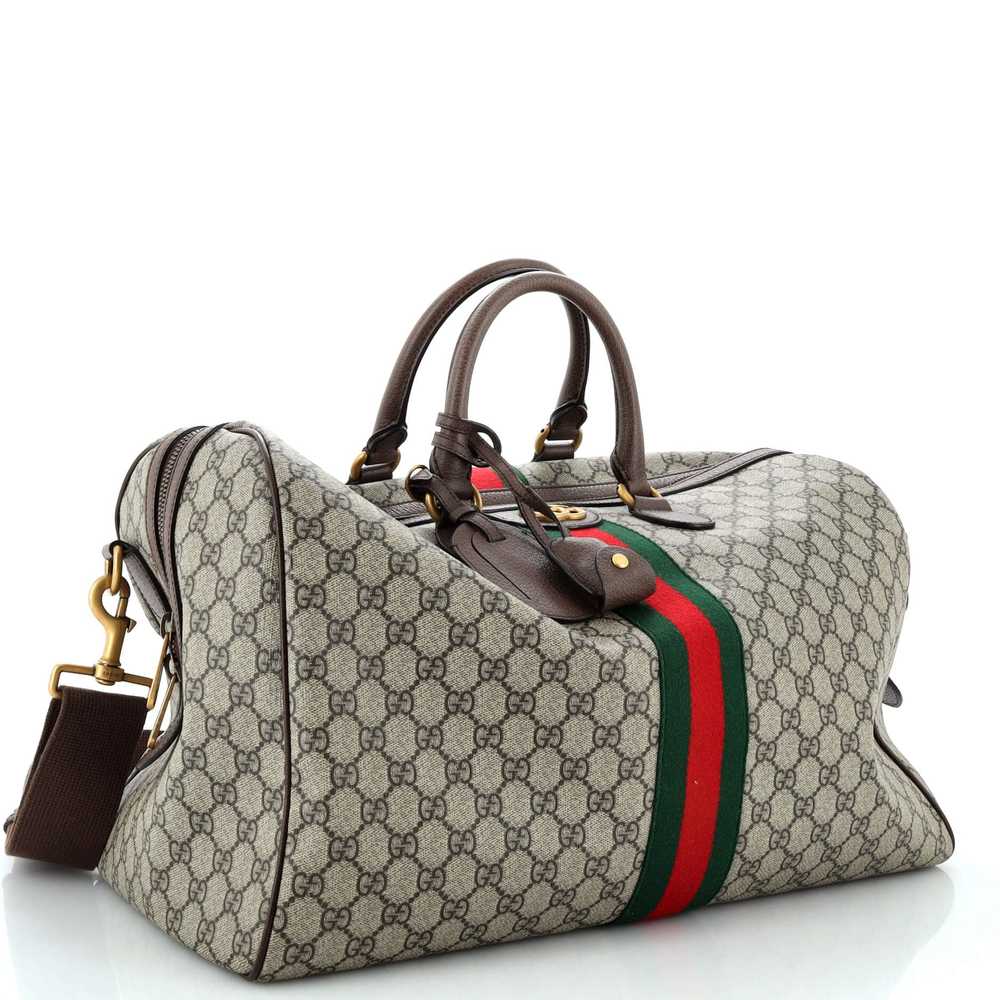 GUCCI Ophidia Carry On Duffle Bag GG Coated Canva… - image 2