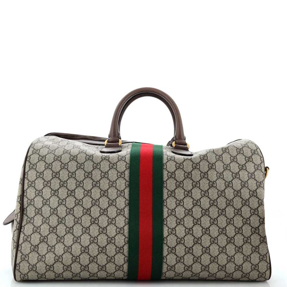 GUCCI Ophidia Carry On Duffle Bag GG Coated Canva… - image 3