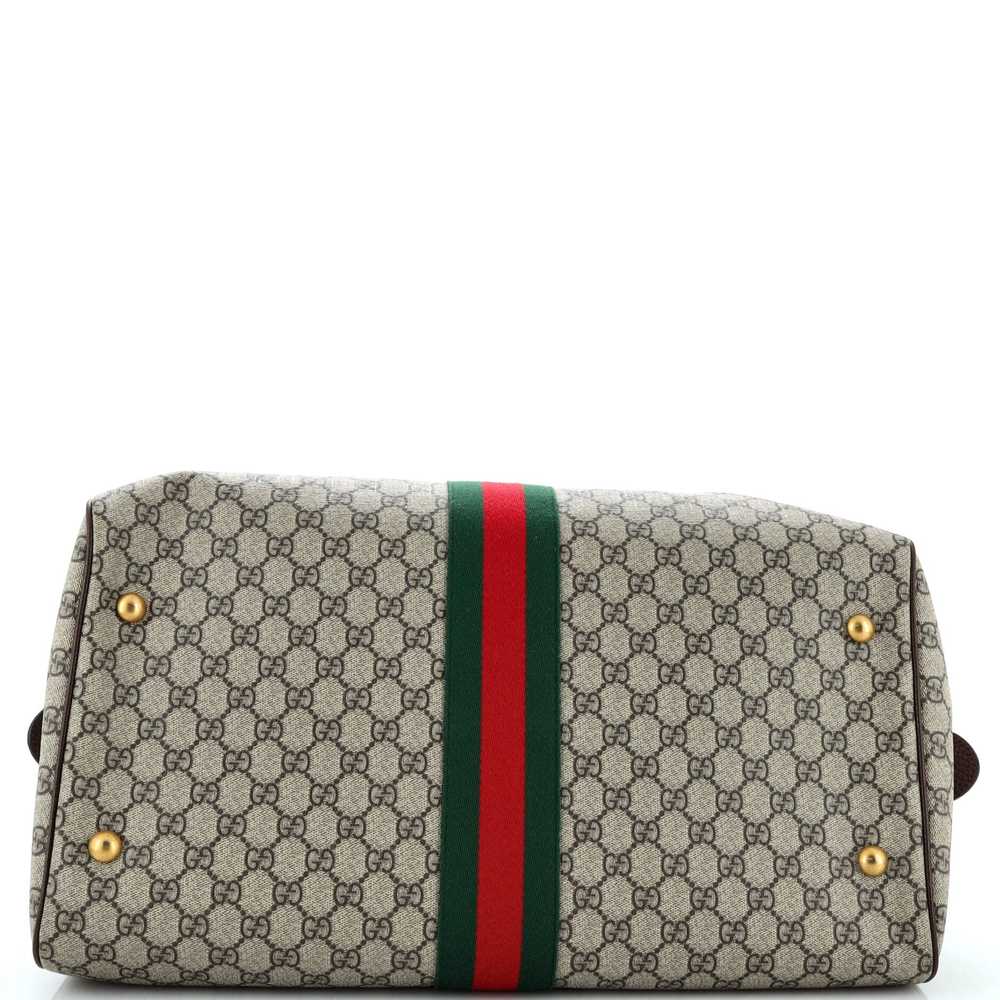 GUCCI Ophidia Carry On Duffle Bag GG Coated Canva… - image 4
