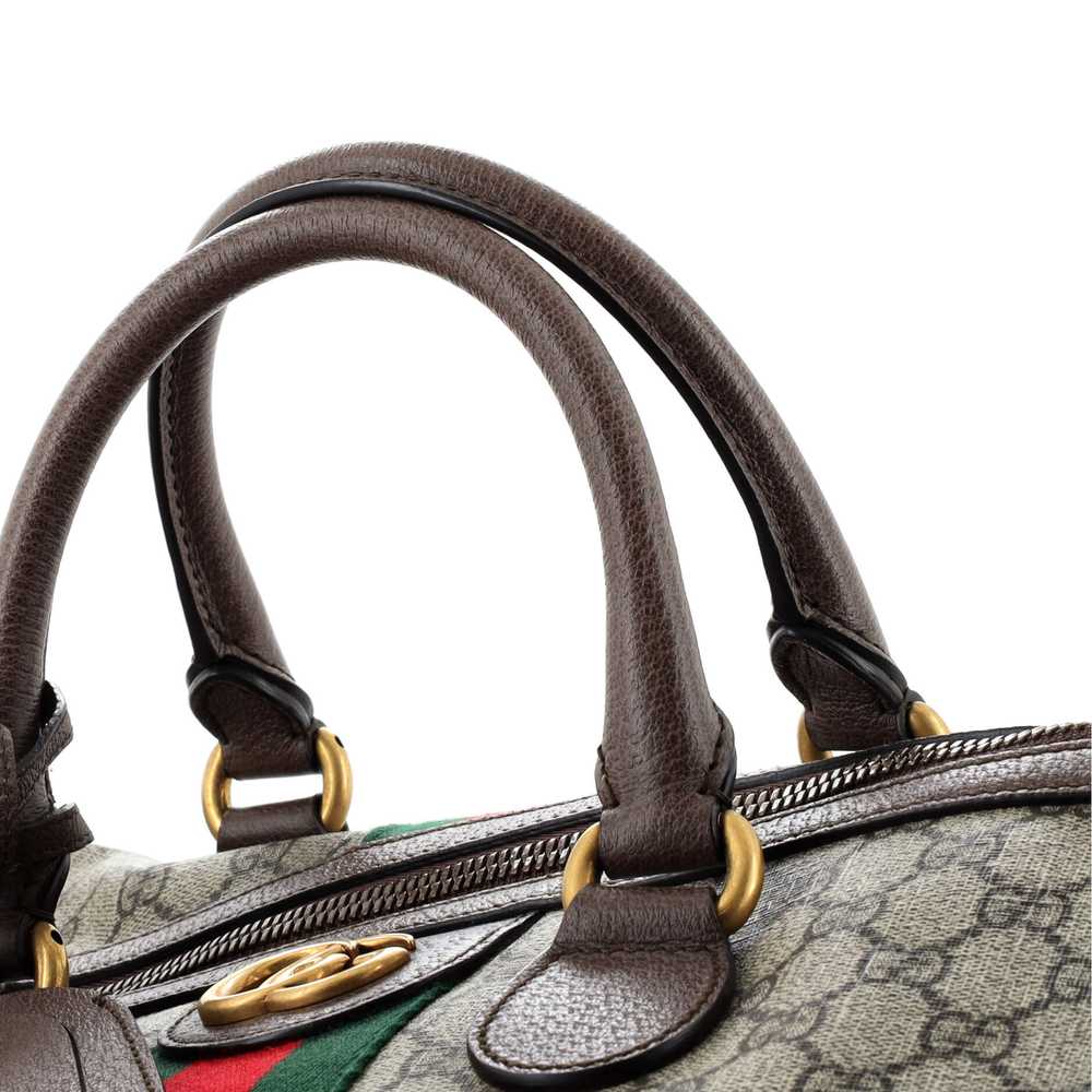 GUCCI Ophidia Carry On Duffle Bag GG Coated Canva… - image 7
