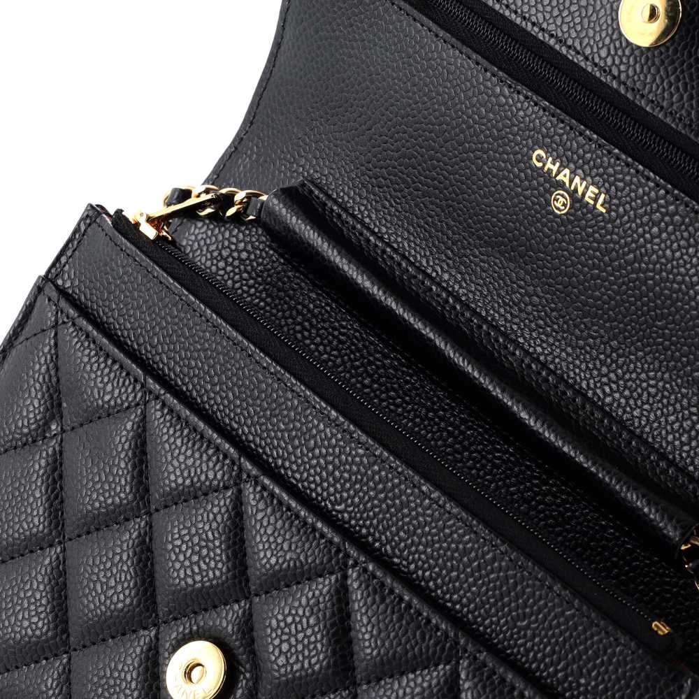 CHANEL Wallet on Chain Quilted Caviar - image 7