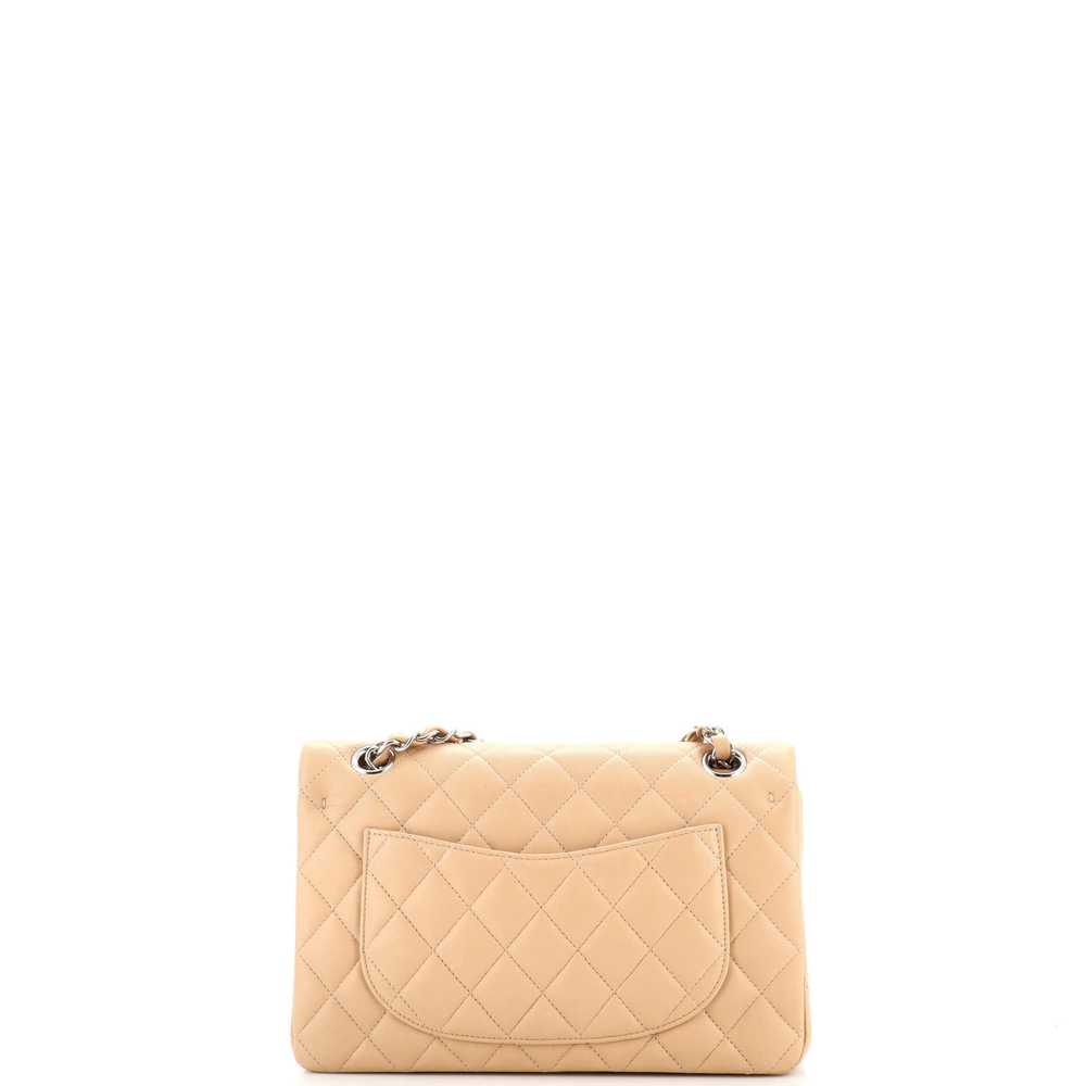CHANEL Classic Double Flap Bag Quilted Lambskin S… - image 4
