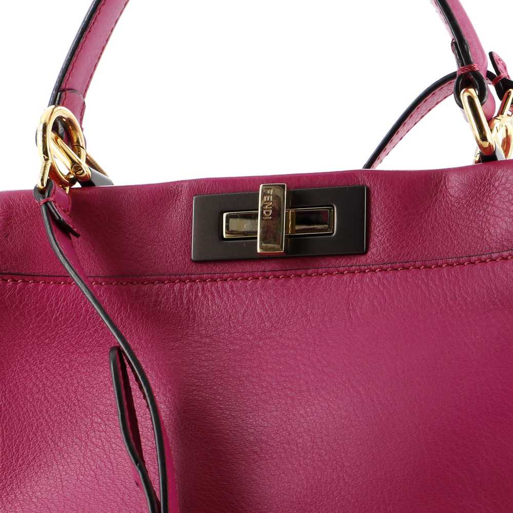 FENDI Peekaboo Bag Rigid Leather Regular - image 6