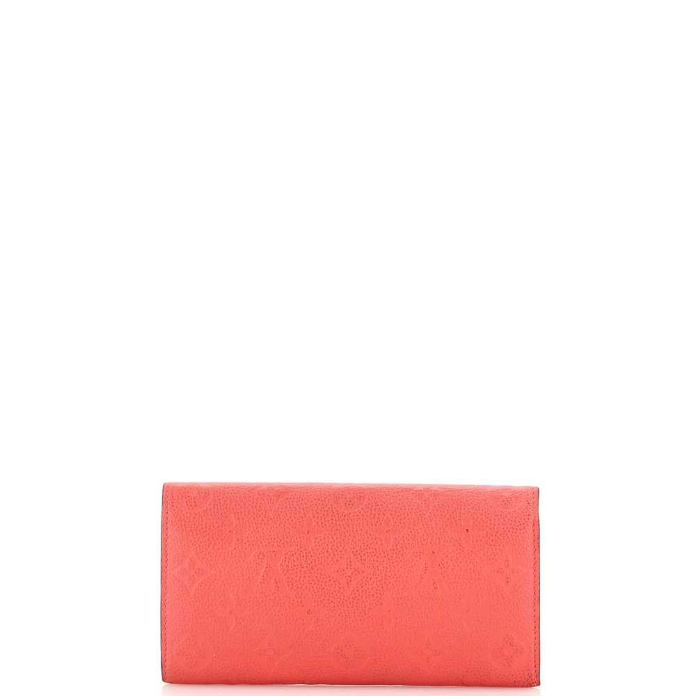 Louis Vuitton Emilie Wallet Monogram Empreinte Le… - image 3