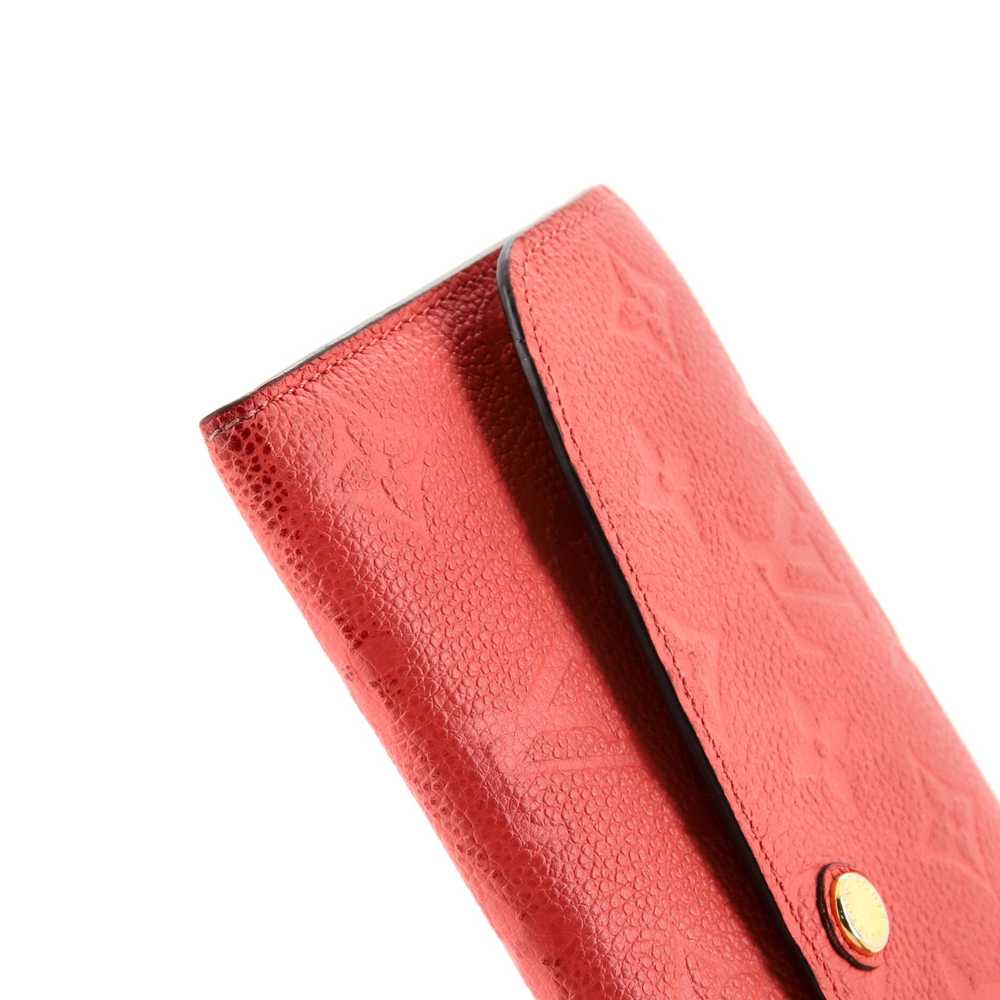 Louis Vuitton Emilie Wallet Monogram Empreinte Le… - image 6