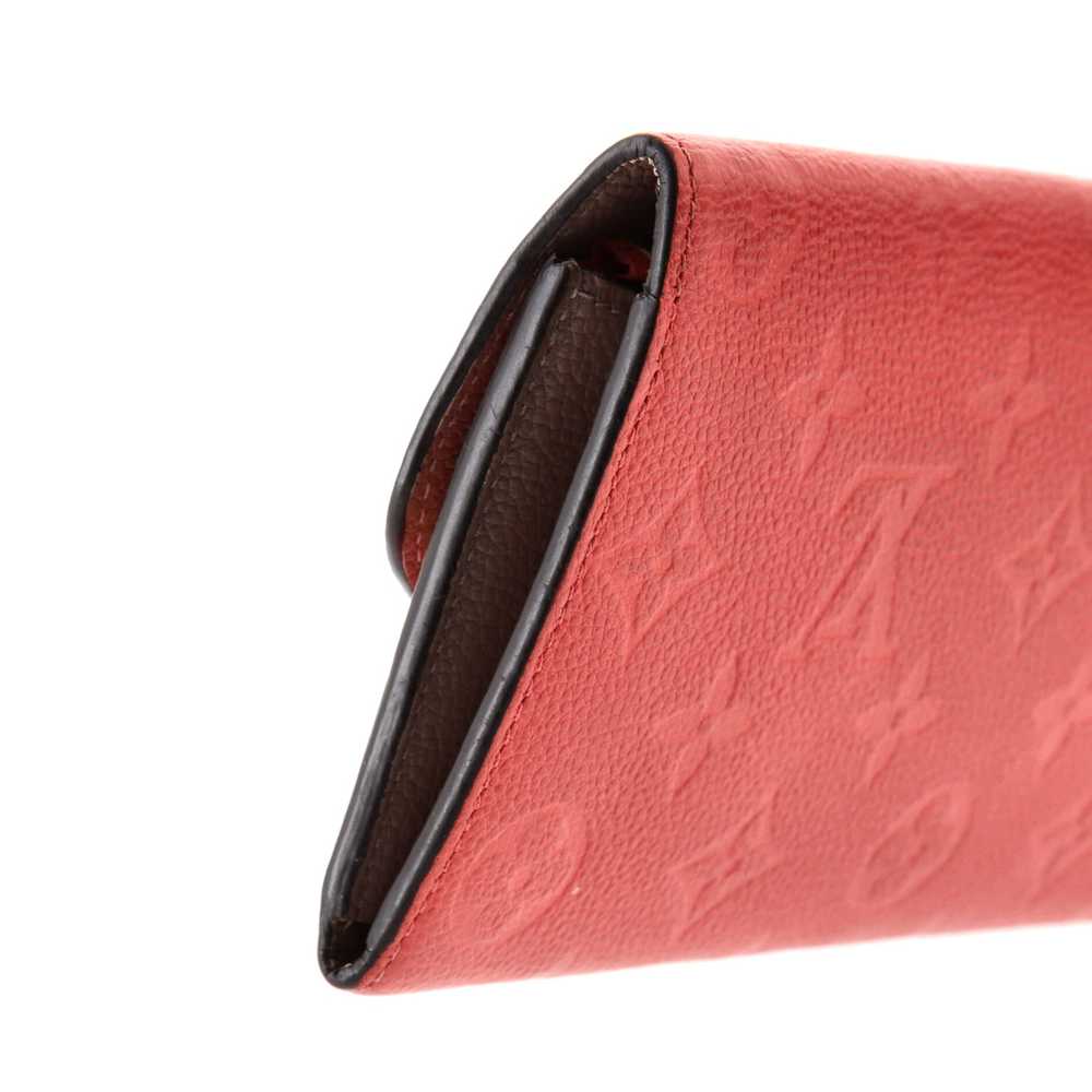 Louis Vuitton Emilie Wallet Monogram Empreinte Le… - image 7