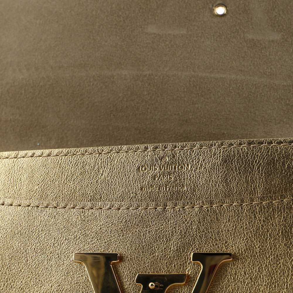 Louis Vuitton Louise Clutch Leather Long - image 6