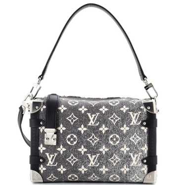 Louis Vuitton Side Trunk Handbag Monogram Jacquard