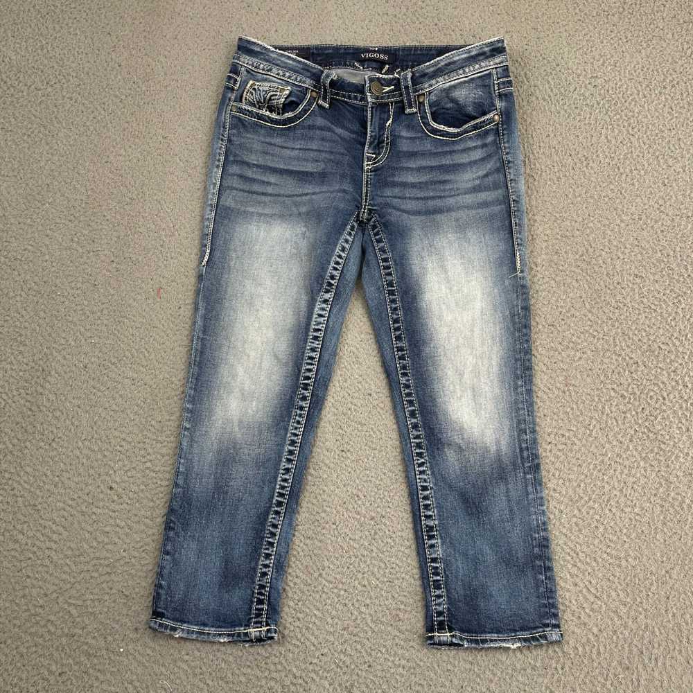 Vintage Vigoss Chelsea Boyfriend Capri Jeans 3/4x… - image 2