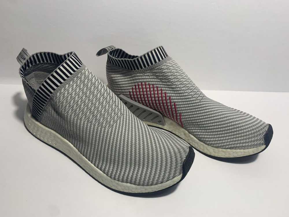 Adidas NMD_CS2 Primeknit Dark Grey Shock Pink 2017 - image 1