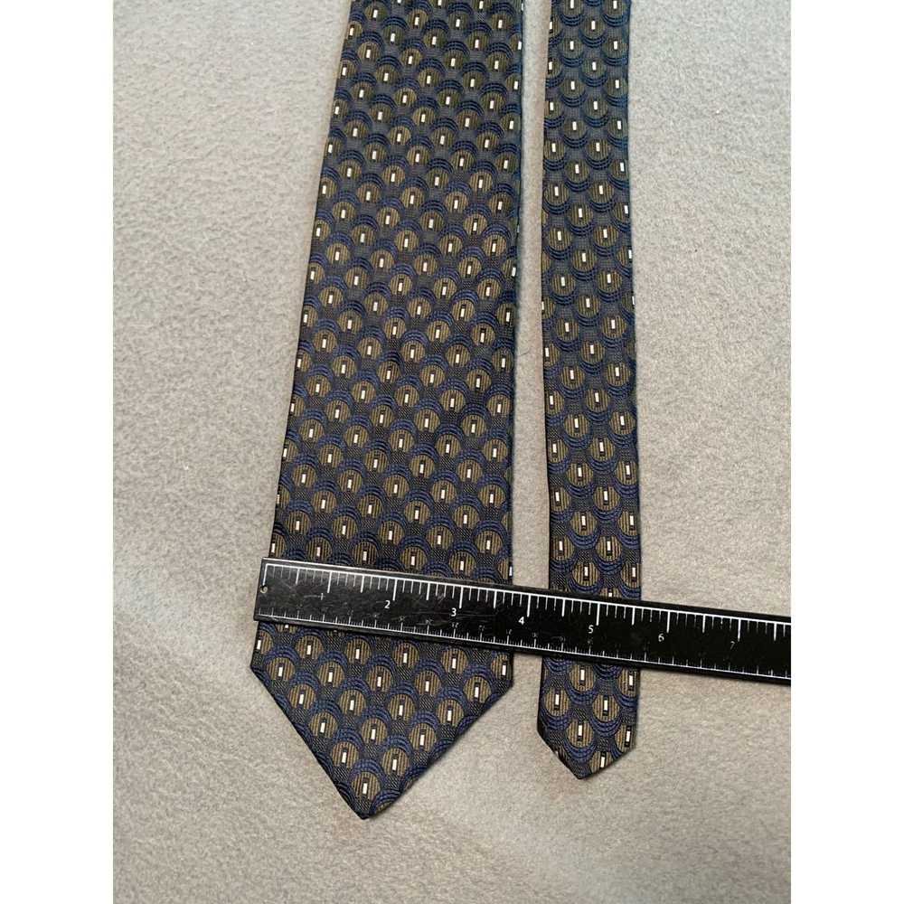 Stafford Stafford Executive Mens Necktie Silk Geo… - image 2