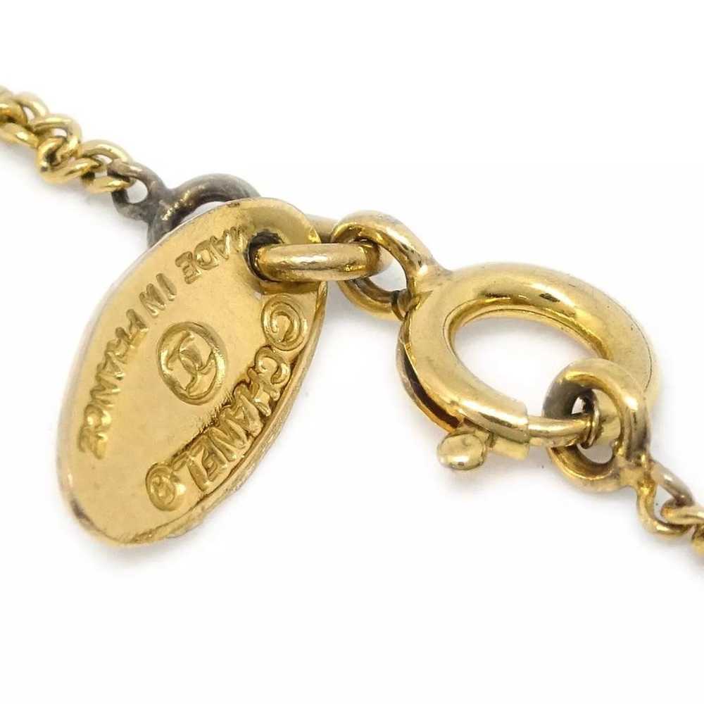 Chanel Yellow gold necklace - image 10