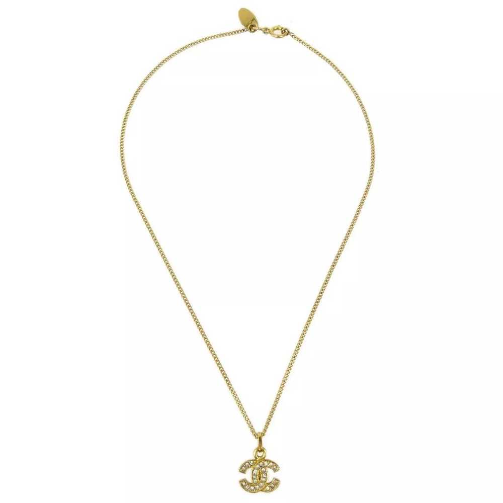 Chanel Yellow gold necklace - image 9