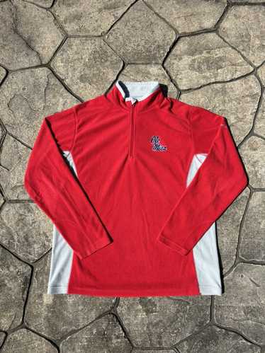 Collegiate × Columbia Ole Miss Columbia Fleece Qua