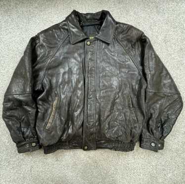 Vintage leather jacket euro - Gem